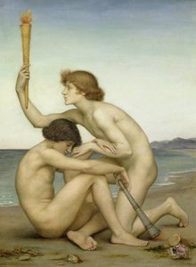 Phosphorus und Hesperus von Evelyn De Morgan