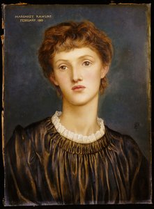 Porträt von Margaret Rawlins, 1883 von Evelyn De Morgan