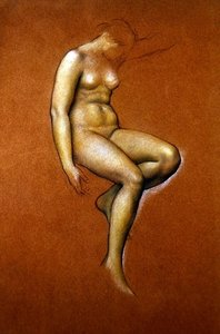 Studie für In Memoriam von Evelyn De Morgan