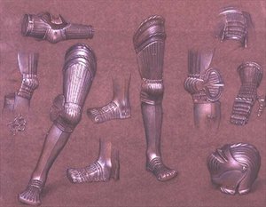 Studie einer Rüstung, Nr. 1 von Evelyn De Morgan