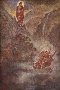 Buddha und der Drache, Illustration aus 