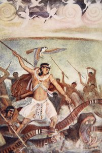 Horus im Kampf, Illustration aus 