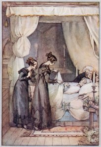 Illustration für Cranford von Mrs. Gaskell von Evelyn Paul