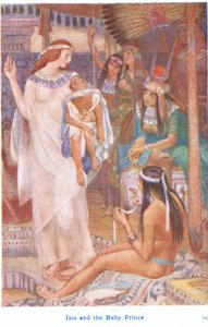 Isis und der Prinz als Baby
