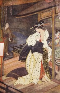 Kiyo und der Priester, Illustration aus 