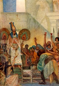 Osiris wird in die Truhe gelockt, 1915