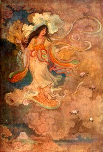 Sengen, die Göttin des Berges Fuji, 1912