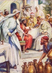 Jesus beim Hochzeitsfest
