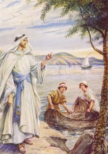 Jesus ruft den Fischer