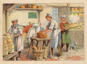 Kleine Arbeiter: Die Bäcker von Evelyn Stuart Hardy