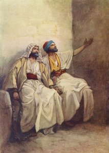 Paulus und Silas freudig im Gefängnis