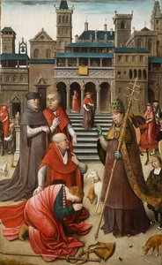 Szene aus dem Leben des Heiligen Rochus, 1517