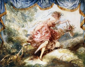 Französisches Mädchen