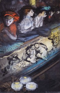 In der Loge von Everett Shinn