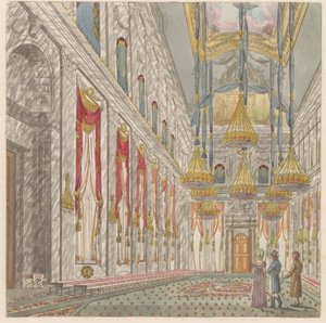 Interieur des Königlichen Palastes auf dem Dam, ca. 1810-1813