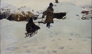 Winter, 1902 von Evgeni Ivanovich Stolitsa