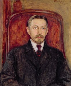 Porträt von Iwan A. Bunin (1870-1953)