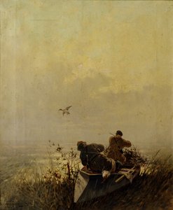 Entenjagd, 1905 von Evgeny Alexandrovich Tichmenev