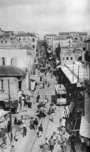 Straßenszene, Beirut, Libanon, um 1924