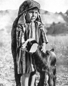 Tunesischer Junge in der Sahara, 1936
