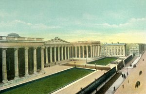 Das Britische Museum, um 1900