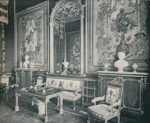 Der Wandteppichraum im Windsor Castle, ca. 1899, 1901
