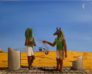 Anubis Wüstenschuppen