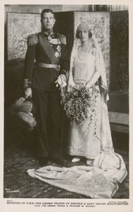 Hochzeit von Kronprinz Gustaf Adolf von Schweden und Lady Louise Mountbatten, 1923