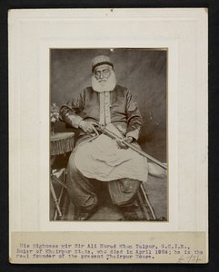 Sir Mir Ali Murad Khan Taipur III, Herrscher des Khaipur-Staates von F.L. Wadhumal