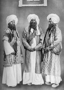 Drei Balochi-Häuptlinge, 1902