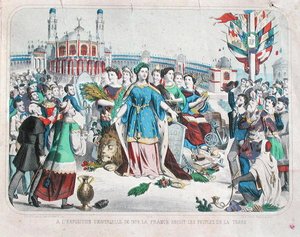 Frankreich empfängt die Völker der Welt auf der Weltausstellung 1878