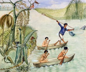 Manati-Jagd, Nicaragua-See