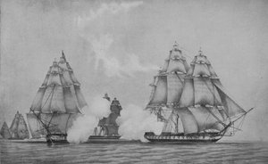 Die Flucht der Belvedera, ca. 1813