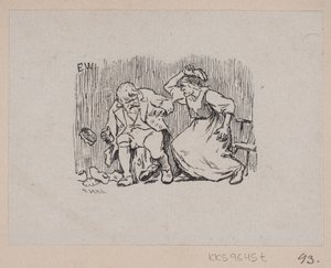 Illustration zu "Askeladden som fik prinsessen til at løgste sig"
