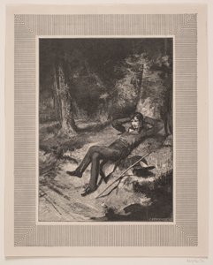 Illustration zu C. Hauch, "Der Geliebte"