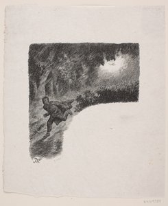Illustration zu "Der Goldvogel"