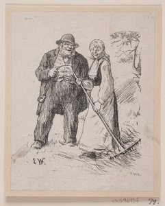 Illustration zu "Herremandsbruden"