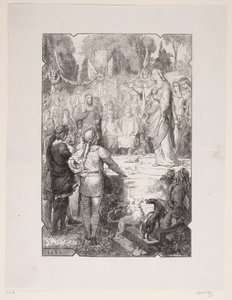 Der Liebeshof in Narbonne von F. Hendriksen