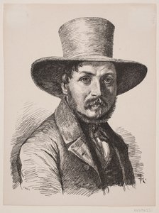 Porträt von Christen Købke