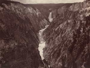 Grand Canyon des Yellowstone und Wasserfälle von F. Jay Haynes