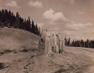Lone Star Geyser Kegel, Yellowstone Nationalpark von F. Jay Haynes