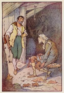 Illustration für Eine Geschichte aus zwei Städten von Charles Dickens von F. M. B. Blaikie