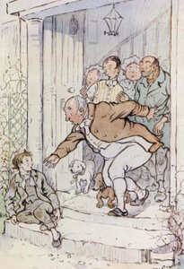 Illustration für Oliver Twist von F. M. B. Blaikie