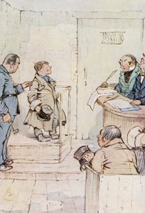 Illustration für Oliver Twist von F. M. B. Blaikie