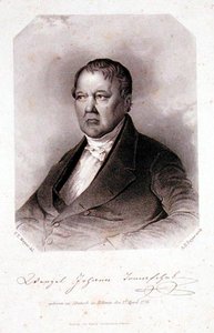 Porträt von Wenzel Johann Tomaschek (1774-1850), graviert von Albert Henry Payne (1812-1902) von F. T. (after) Mayer