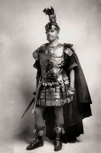 Herbert Beerbohm Tree, englischer Schauspieler von F. W. Burford