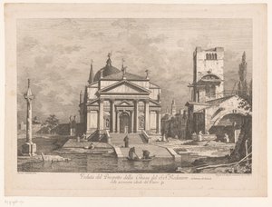 Ansicht von Il Redentore in Venedig (Gezichten op Venetië naar ontwerpen van Canaletto)
