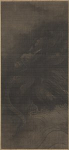 Drache, Tiger, ca. 1250-1279 von Fachang Muqi