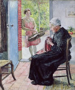 Am Reetdachhaus, 1921 von Fairlie Harmar
