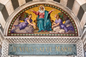 Basilika Notre-Dame-de-la-Garde, die Himmelfahrt, Marseille, Bouches-du-Rhône, 2012
